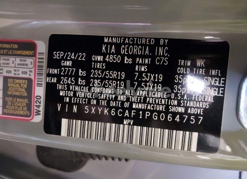 Photo 9 of 2023 Kia Sportage X-LINE (VIN 5XYK6CAF1PG064757)