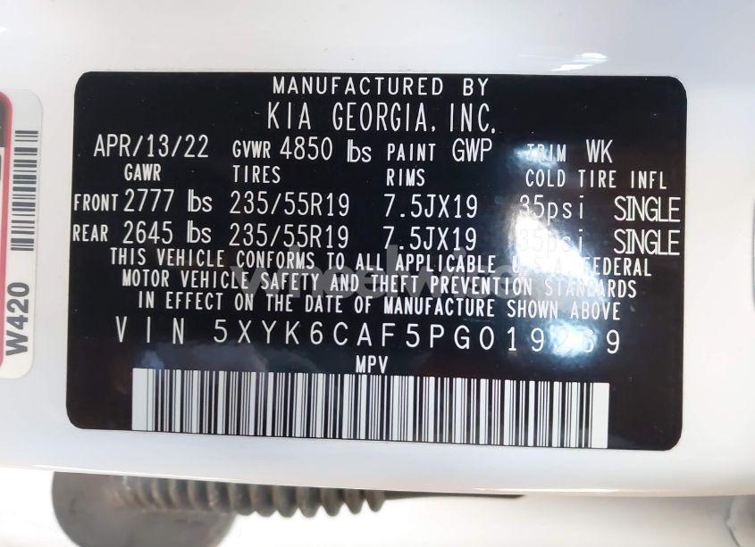Photo 9 of 2023 Kia Sportage X-LINE (VIN 5XYK6CAF5PG019269)