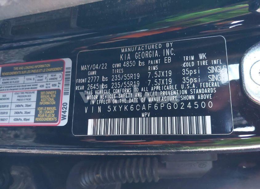 Photo 9 of 2023 Kia Sportage X-LINE (VIN 5XYK6CAF6PG024500)