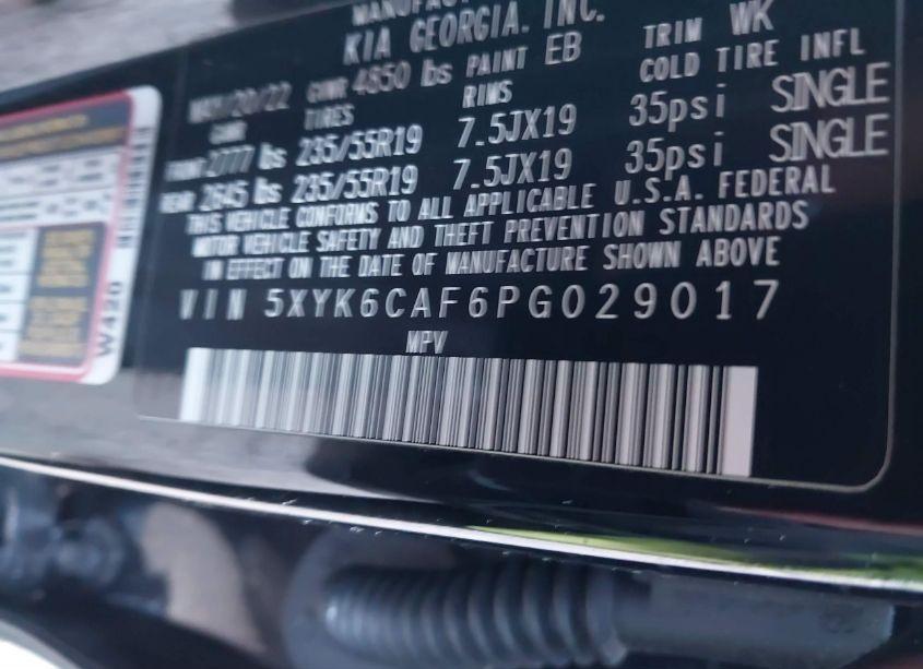 Photo 9 of 2023 Kia Sportage X-LINE (VIN 5XYK6CAF6PG029017)