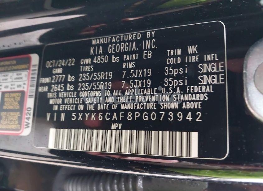 Photo 9 of 2023 Kia Sportage X-LINE (VIN 5XYK6CAF8PG073942)