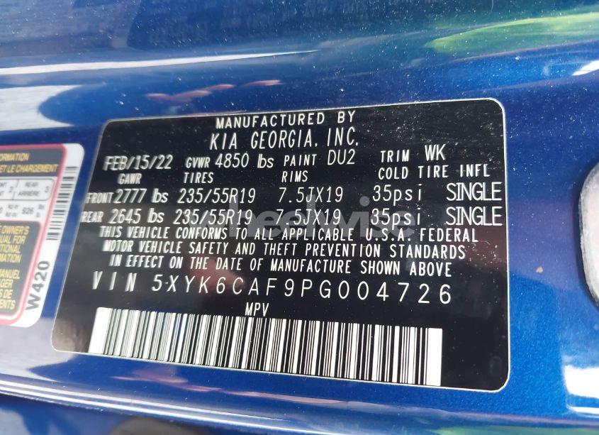 Photo 9 of 2023 Kia Sportage X-LINE (VIN 5XYK6CAF9PG004726)