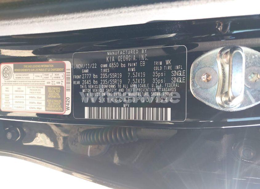 Photo 9 of 2023 Kia Sportage X-LINE (VIN 5XYK6CAF9PG079944)