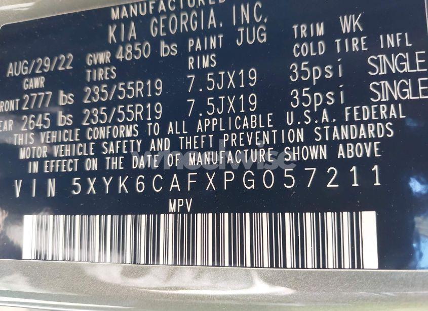 Photo 9 of 2023 Kia Sportage X-LINE (VIN 5XYK6CAFXPG057211)