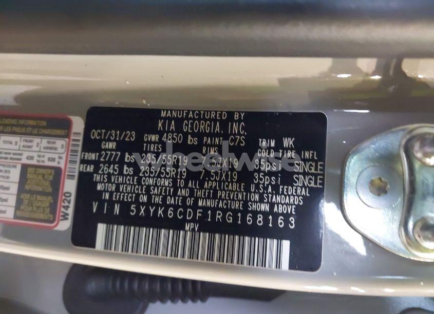 Photo 9 of 2024 Kia Sportage X-LINE (VIN 5XYK6CDF1RG168163)