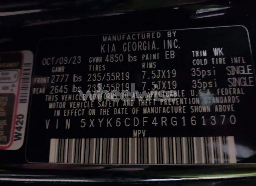 Photo 9 of 2024 Kia Sportage X-LINE (VIN 5XYK6CDF4RG161370)