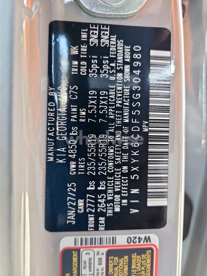 Photo 13 of 2025 KIA SPORTAGE X LINE (VIN 5XYK6CDF5SG304980)