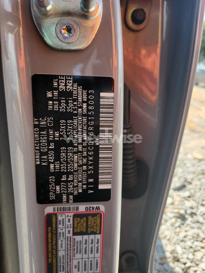 Photo 13 of 2024 KIA SPORTAGE X LINE (VIN 5XYK6CDF6RG158003)