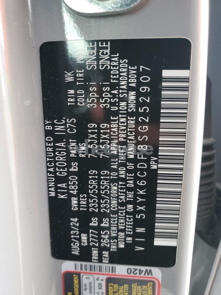 Photo 12 of 2025 KIA SPORTAGE X LINE (VIN 5XYK6CDF8SG252907)