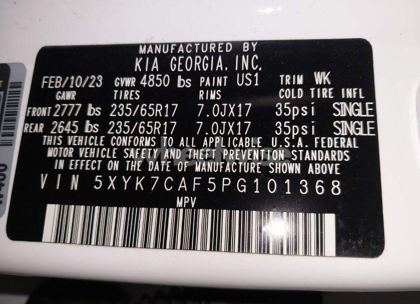 Photo 9 of 2023 Kia Sportage X-PRO PRESTIGE (VIN 5XYK7CAF5PG101368)