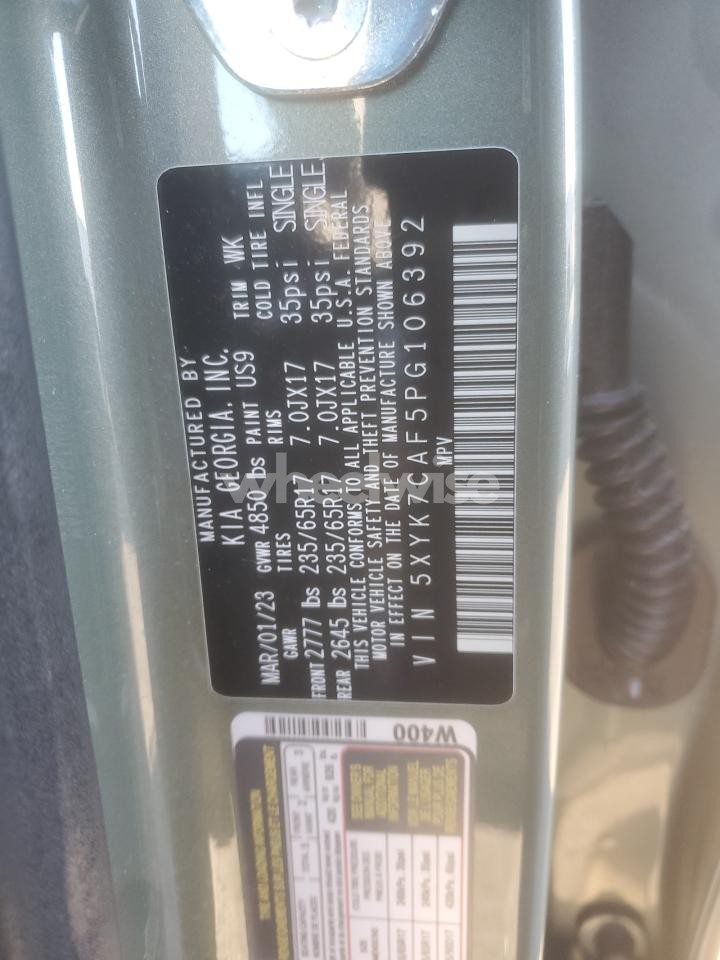 Photo 12 of 2023 KIA SPORTAGE X-PRO (VIN 5XYK7CAF5PG106392)