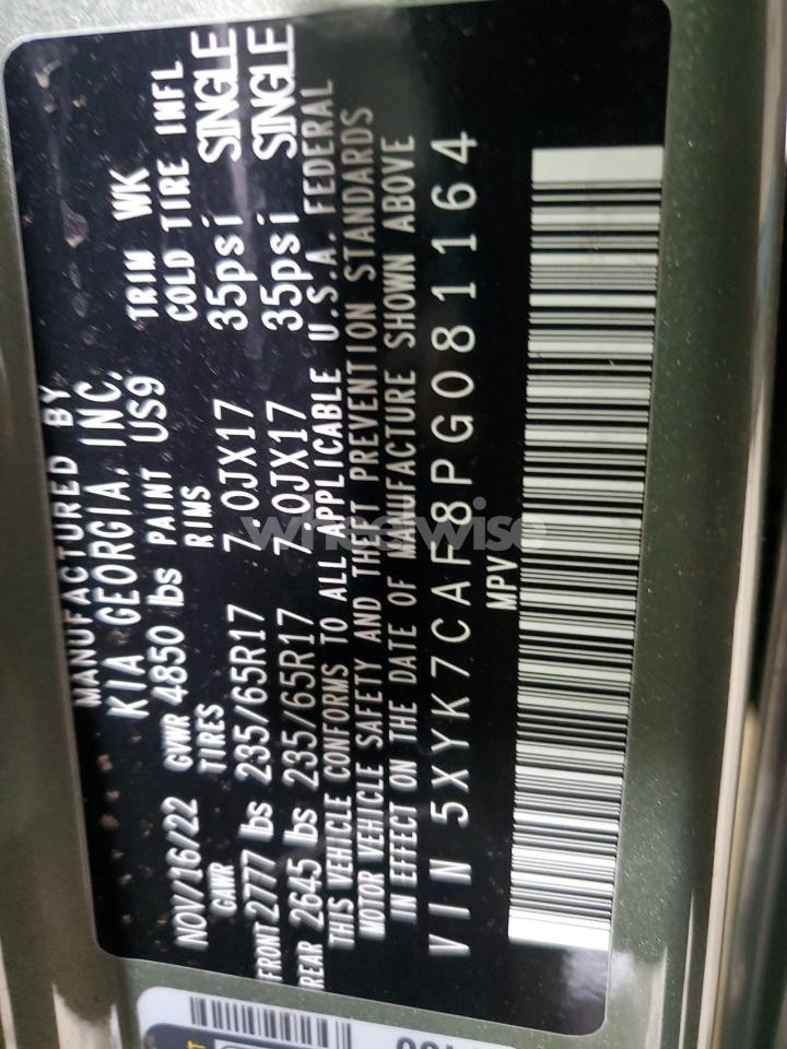 Photo 14 of 2023 KIA SPORTAGE X-PRO N/A (VIN 5XYK7CAF8PG081164)