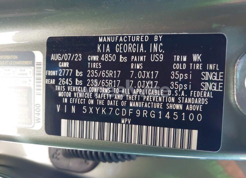 Photo 9 of 2024 Kia Sportage X-PRO PRESTIGE (VIN 5XYK7CDF9RG145100)