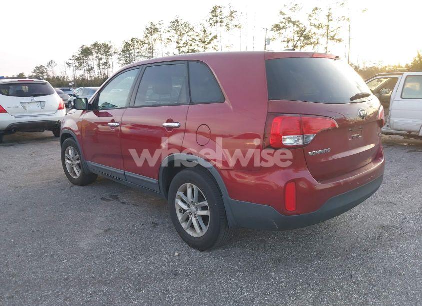 Photo 3 of 2014 Kia Sorento LX (VIN 5XYKT3A60EG536727)