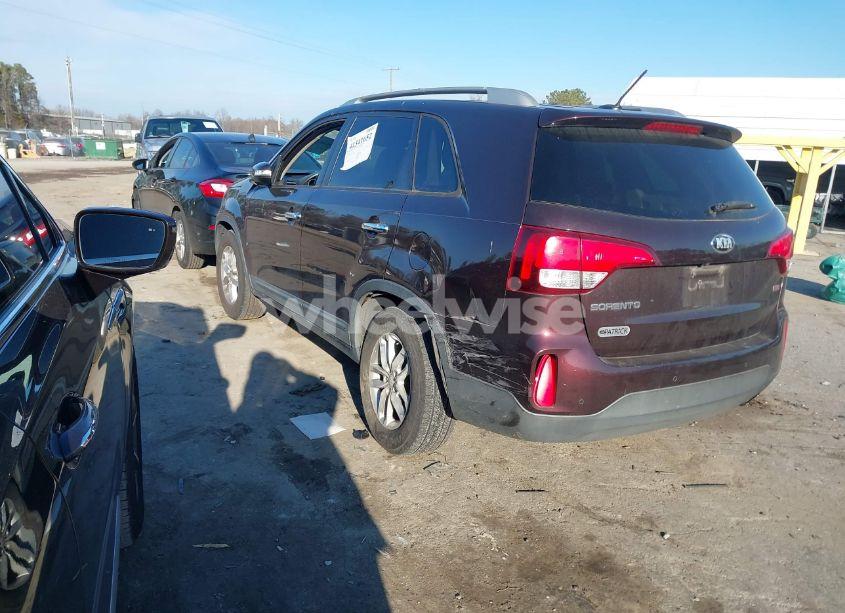 Photo 3 of 2014 Kia Sorento LX (VIN 5XYKT3A63EG538116)