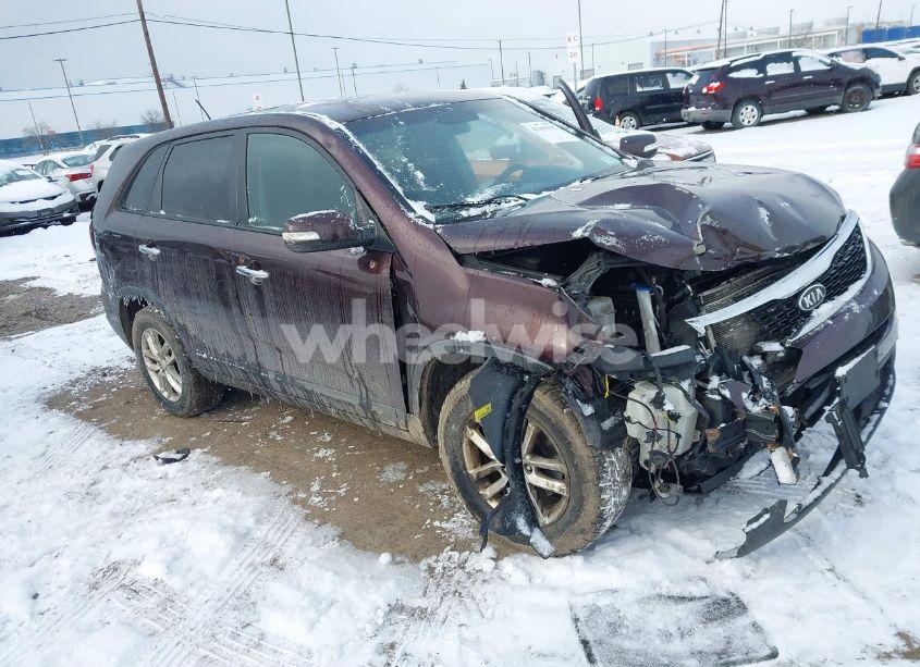 2014 Kia Sorento LX (VIN 5XYKT3A65EG456842) main photo