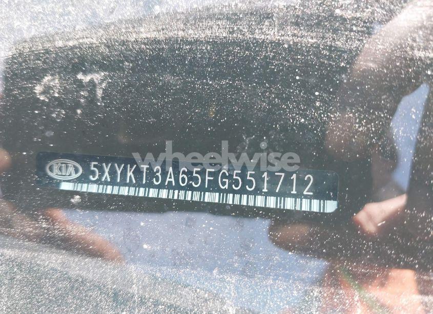 Photo 9 of 2015 Kia Sorento LX (VIN 5XYKT3A65FG551712)