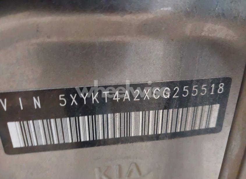 Photo 9 of 2012 Kia Sorento LX V6 (VIN 5XYKT4A2XCG255518)