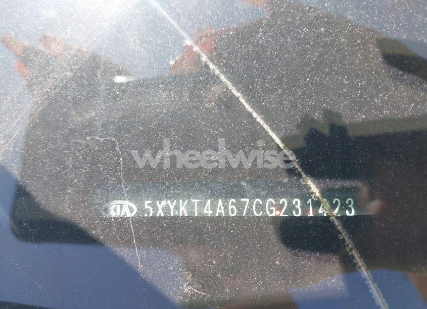 Photo 9 of 2012 Kia Sorento LX (VIN 5XYKT4A67CG231423)