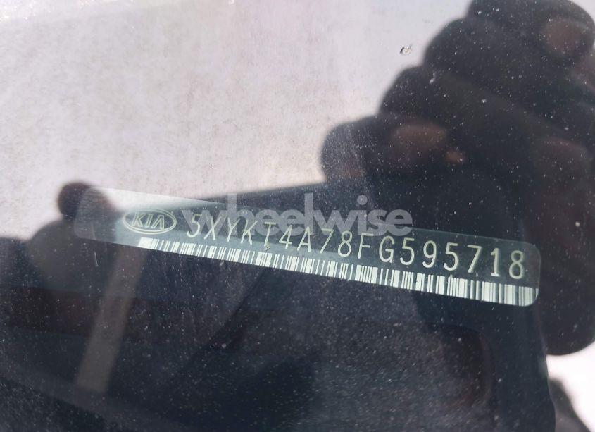 Photo 9 of 2015 Kia Sorento LX V6 (VIN 5XYKT4A78FG595718)