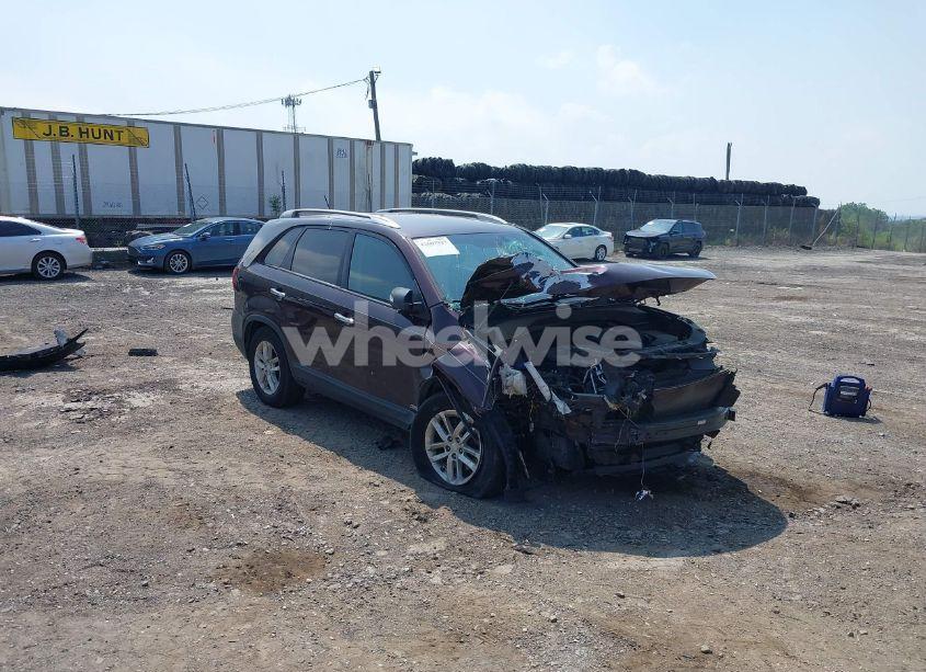 2014 Kia Sorento LX (VIN 5XYKTCA60EG476142) main photo