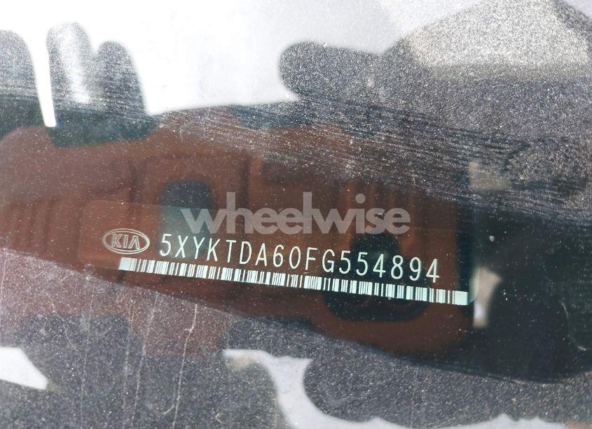 Photo 9 of 2015 Kia Sorento LX (VIN 5XYKTDA60FG554894)