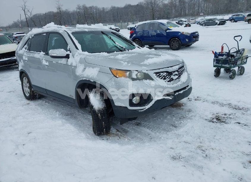 2013 Kia Sorento LX (VIN 5XYKTDA61DG407187) main photo