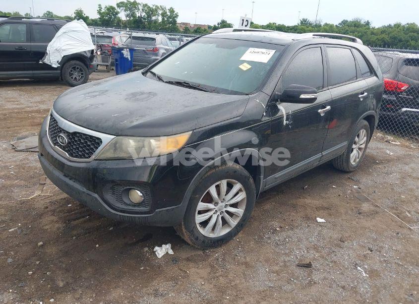 Photo 2 of 2011 Kia Sorento EX (VIN 5XYKU3A14BG015703)