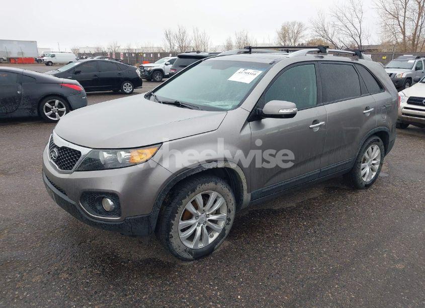 Photo 2 of 2011 Kia Sorento EX V6 (VIN 5XYKU4A27BG028783)