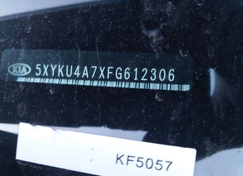 Photo 9 of 2015 Kia Sorento EX V6 (VIN 5XYKU4A7XFG612306)