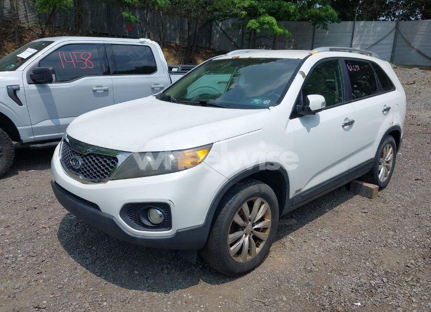 Photo 2 of 2011 Kia Sorento EX (VIN 5XYKUCA10BG003127)