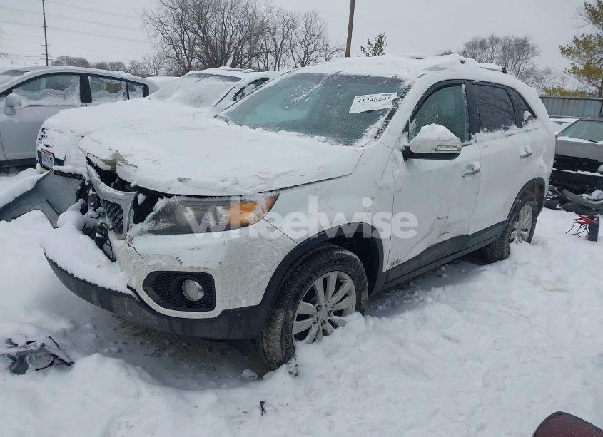 Photo 2 of 2011 Kia Sorento EX (VIN 5XYKUCA17BG114063)