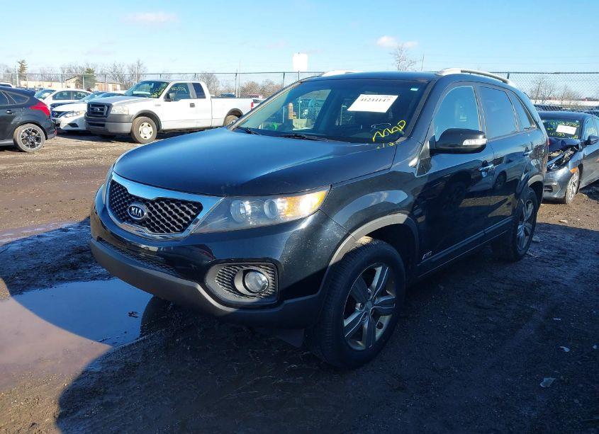 Photo 2 of 2013 Kia Sorento EX (VIN 5XYKUCA68DG343527)