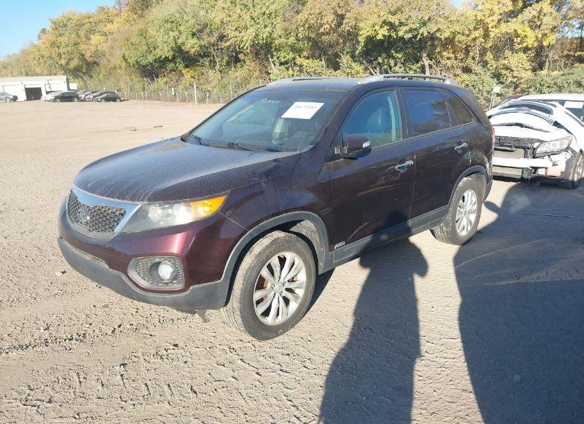 Photo 2 of 2011 Kia Sorento EX V6 (VIN 5XYKUDA21BG118673)