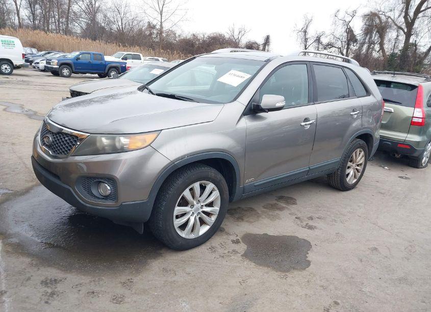 Photo 2 of 2011 Kia Sorento EX V6 (VIN 5XYKUDA22BG057835)