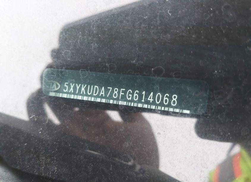 Photo 9 of 2015 Kia Sorento EX V6 (VIN 5XYKUDA78FG614068)