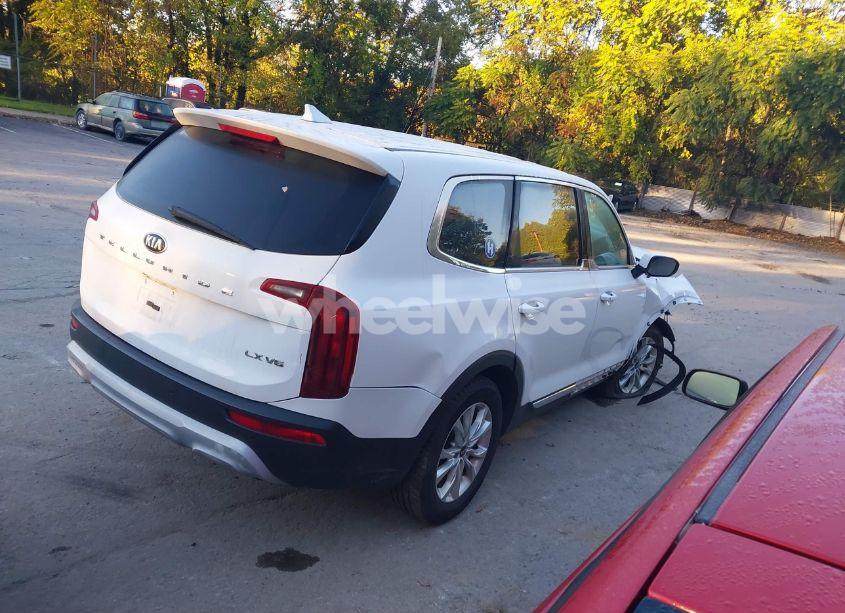 Photo 4 of 2021 Kia Telluride LX (VIN 5XYP24HC2MG188874)