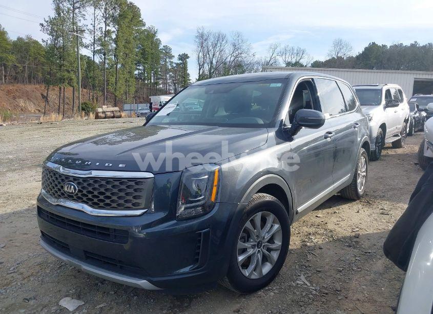 Photo 2 of 2021 Kia Telluride LX (VIN 5XYP24HCXMG189318)