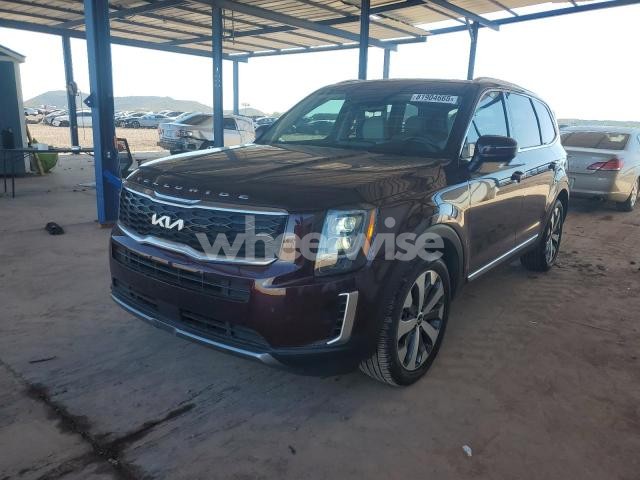 Photo 3 of 2022 KIA TELLURIDE EX (VIN 5XYP34HC6NG251845)