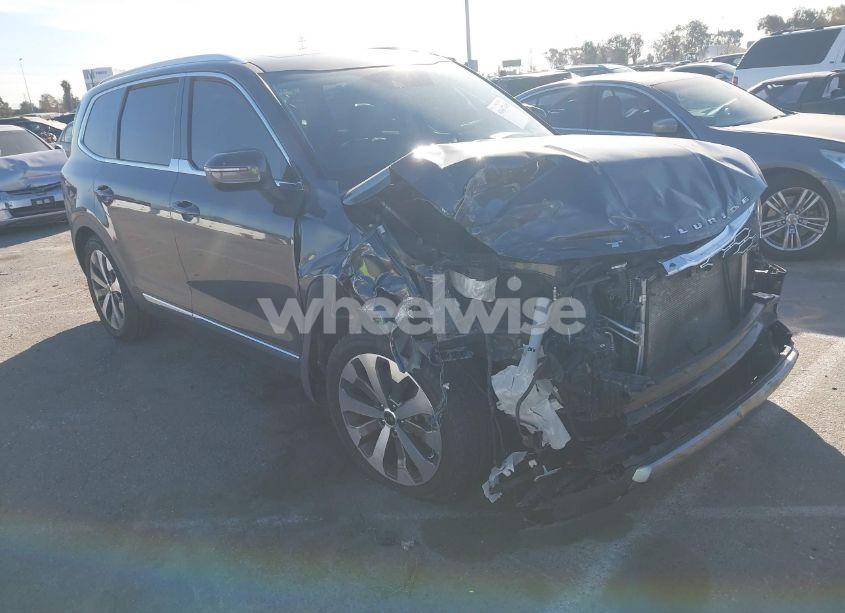 2021 Kia Telluride EX (VIN 5XYP34HC9MG156033) main photo