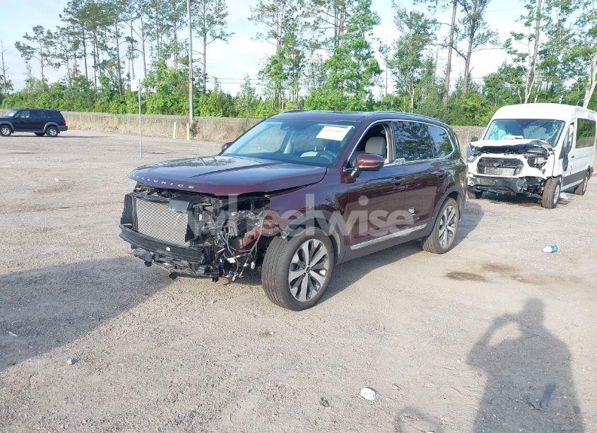 Photo 2 of 2022 Kia Telluride EX (VIN 5XYP34HCXNG263769)