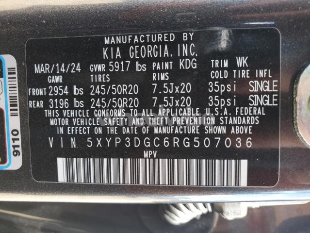 Photo 13 of 2024 KIA TELLURIDE EX (VIN 5XYP3DGC6RG507036)