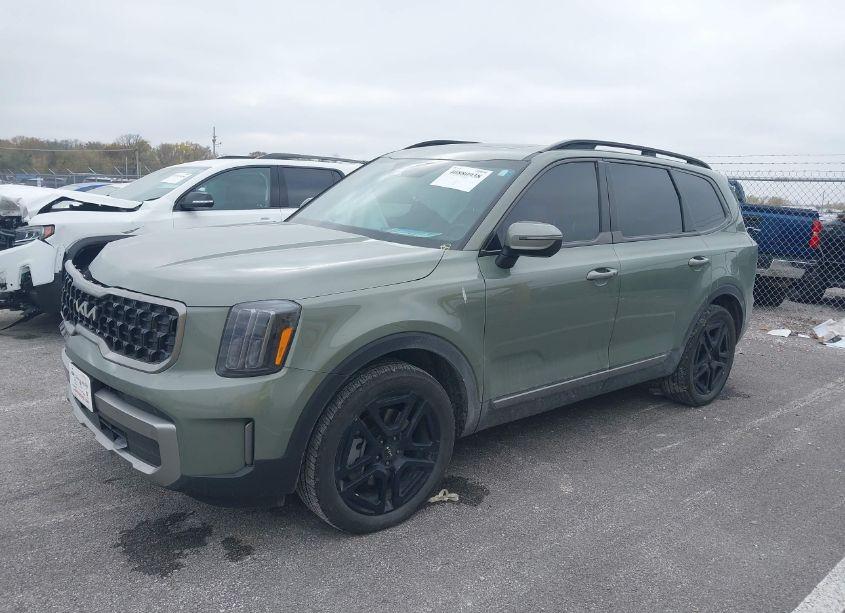 Photo 2 of 2023 Kia Telluride EX X-LINE (VIN 5XYP3DGC9PG375984)