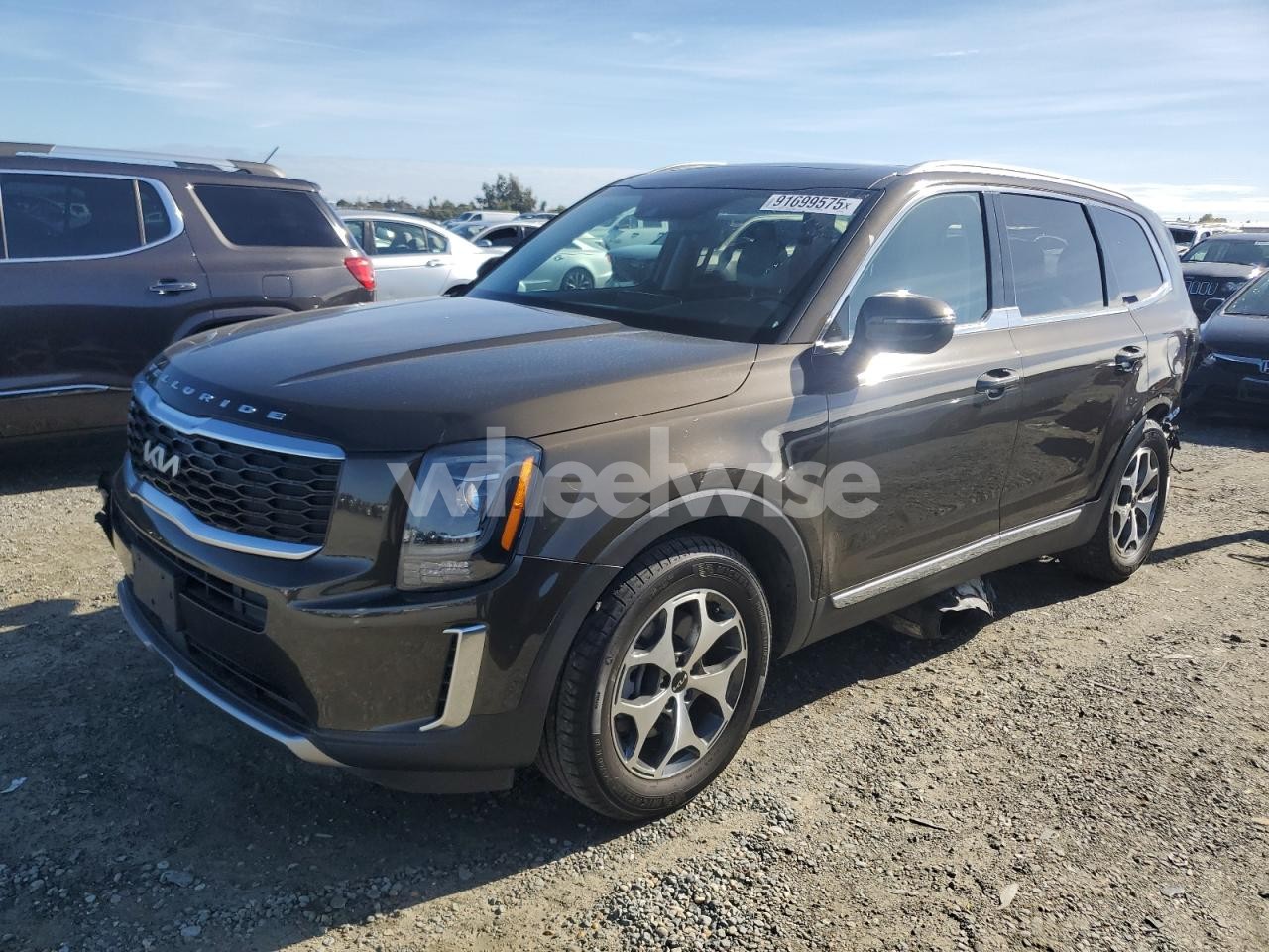 2022 KIA TELLURIDE EX (VIN 5XYP3DHC4NG271804) main photo
