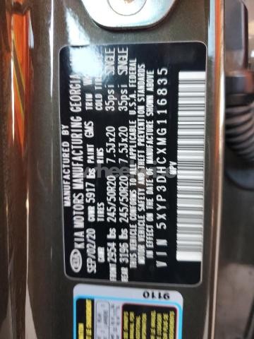 Photo 12 of 2021 KIA TELLURIDE EX (VIN 5XYP3DHCXMG116835)