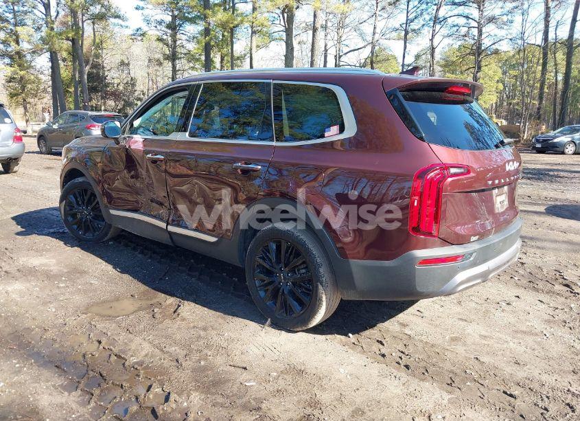 Photo 3 of 2022 Kia Telluride SX (VIN 5XYP54HC1NG301044)
