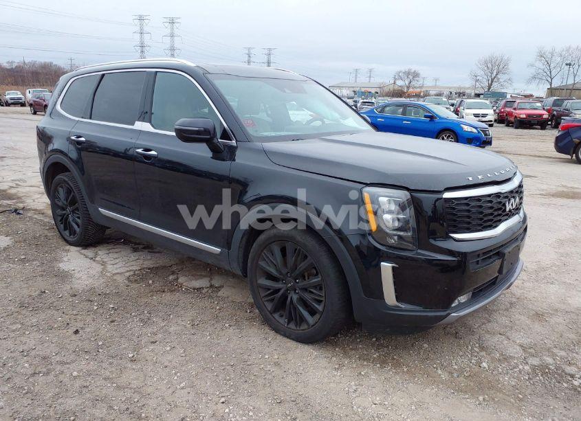 2022 Kia Telluride SX (VIN 5XYP54HC1NG309693) main photo