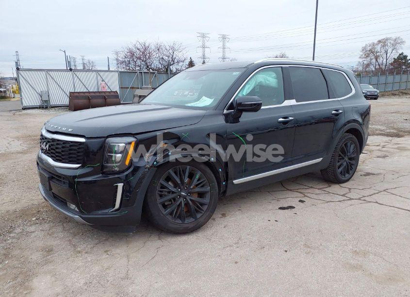 Photo 2 of 2022 Kia Telluride SX (VIN 5XYP54HC1NG309693)