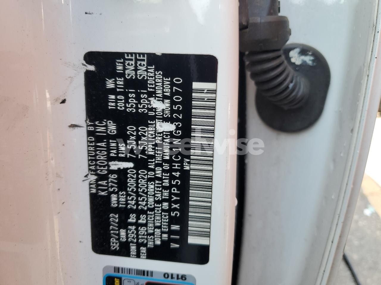 Photo 13 of 2022 KIA TELLURIDE SX (VIN 5XYP54HC1NG325070)