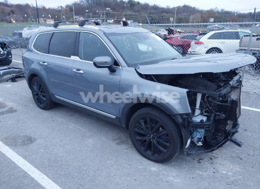 2022 Kia Telluride SX (VIN 5XYP54HC8NG243157) main photo